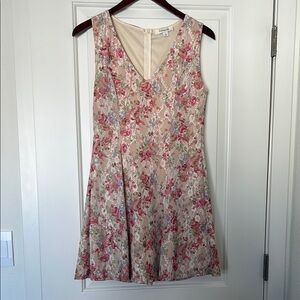 Francesca’s Sleeveless Floral Dress